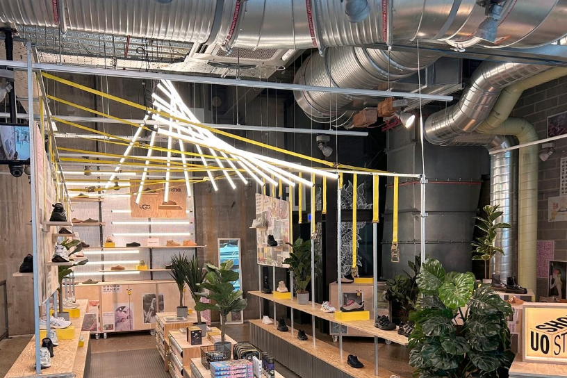 Retail background image